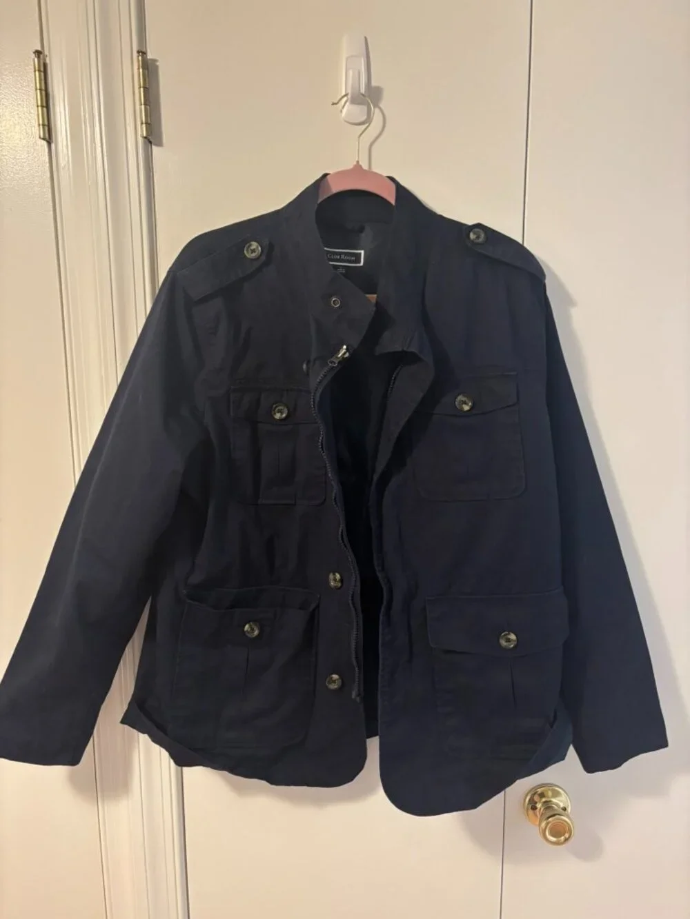 ## ✨ Club Room Navy Blue Lightweight Field Jacket (Men's) ✨ - Picture 4 of 4